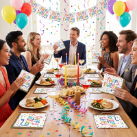 Birthday Confetti 2Ply Luncheon Napkin (192 per Case)