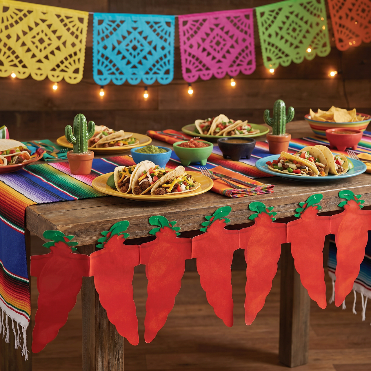 Fiesta Chili Pepper Garland