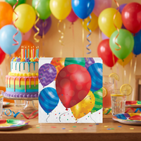 Balloon Blast Lunch Napkins (192 per Case)
