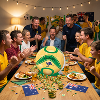 Soccer Australia 3D Centerpiece - Sports Party Decor
