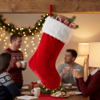 Plush Christmas Stocking