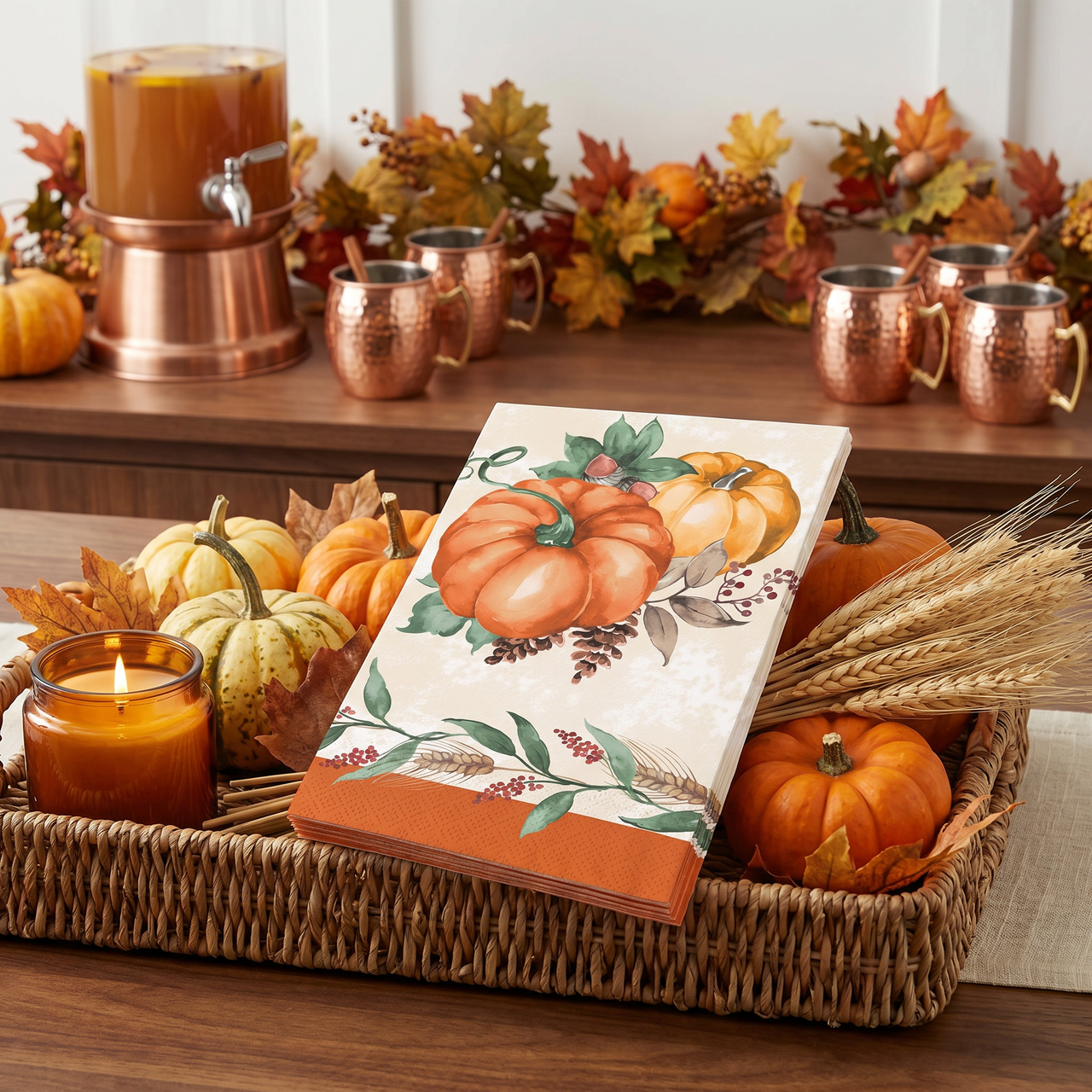 Harvest Delight Paper Guest Towel (Case of 192)