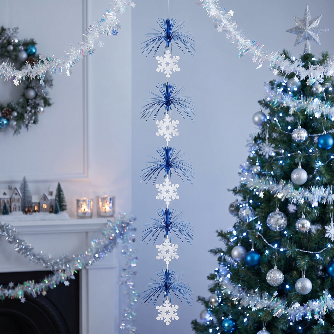 Christmas Snowflake Firework Stringer