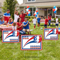 USA Plastic Yard Sign - Soccer & Sports Theme