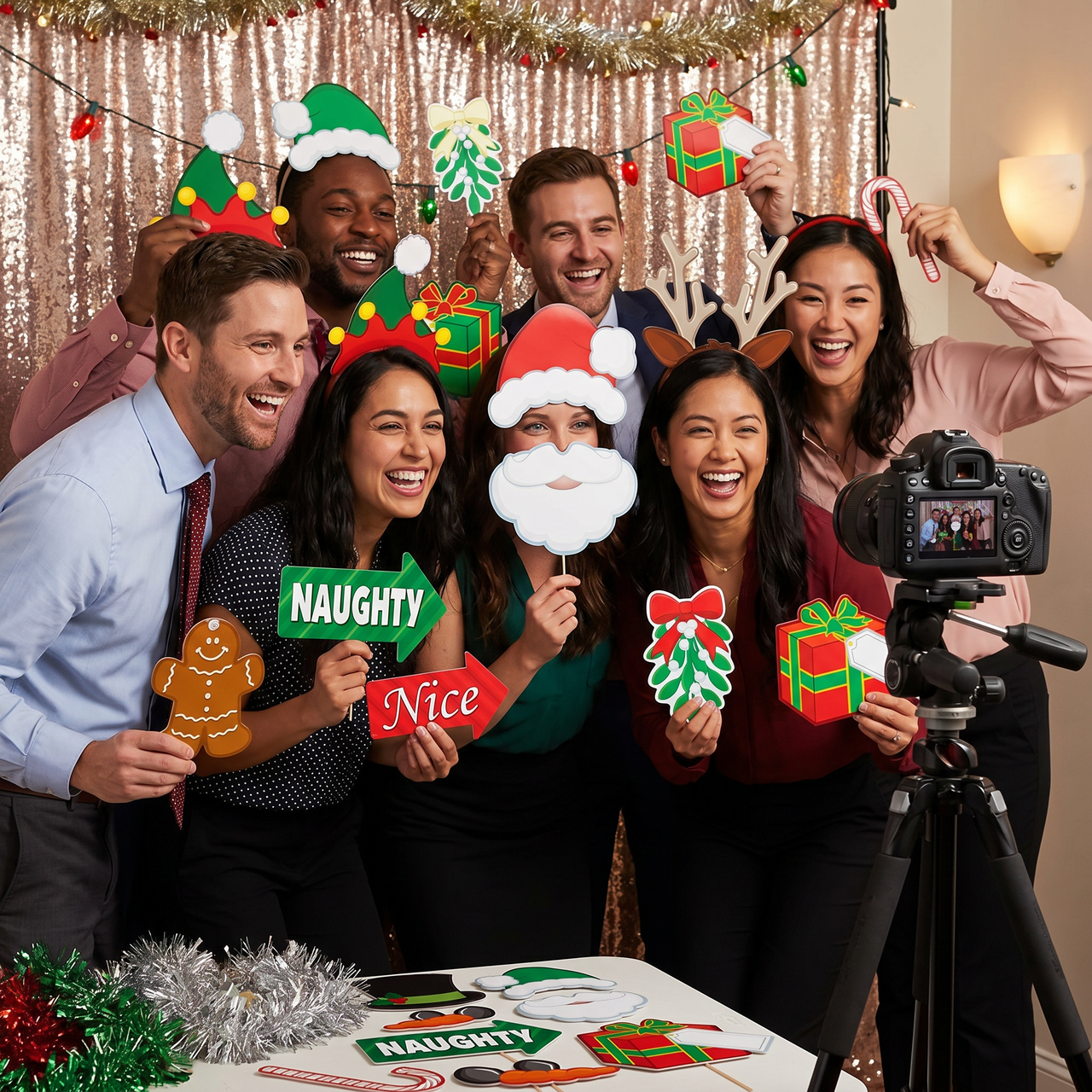 Christmas Photo Fun Signs