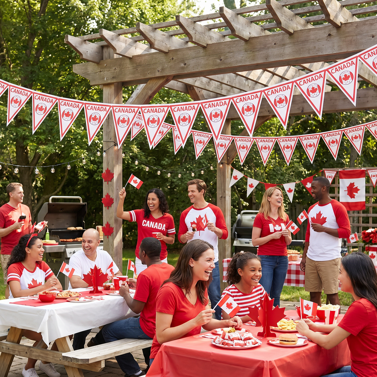 Canada Pennant Banner - All-Weather Sports Flag Garland