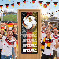 Germany Soccer All-Weather Door Cover - 6ft x 30in