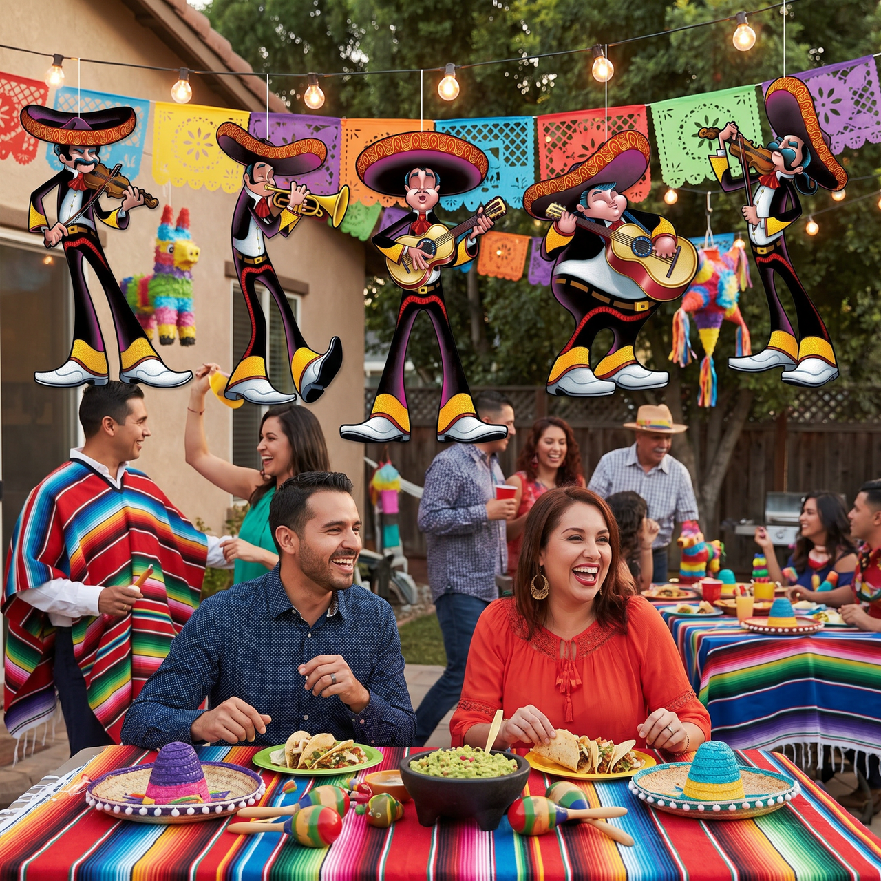 Fiesta Cutouts - prtd 2 sides