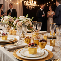 Gold Foil Paper Treat Cups (96 per Case)