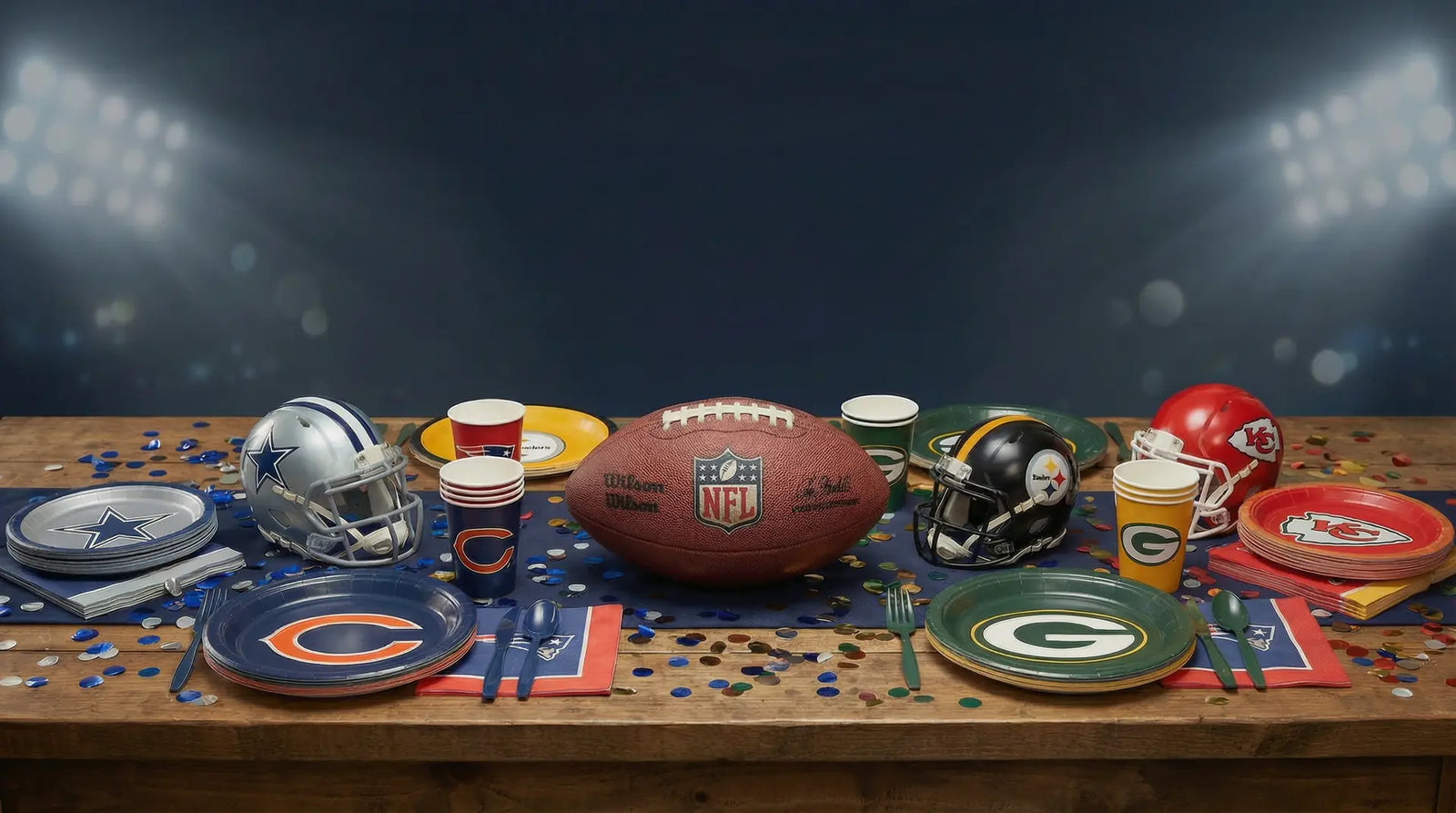 Party Supplies for Every NFL Team