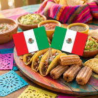 Fiesta Mexican Flag Picks