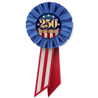 Semiquincentennial Rosette - Patriotic Award 3.25" x 6.5"