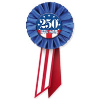 Semiquincentennial Rosette - Patriotic Award Ribbon (3.25