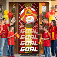 Spain Soccer Door Cover - All-Weather 6ft x 30in