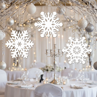 Christmas Die-Cut Snowflakes Decoration