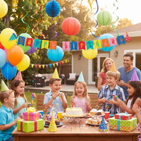 Hats Off Birthday Banner (Case of 12)