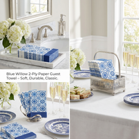 Blue Willow Guest Towel (192 per Case)