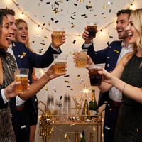 Happy New Year Plastic Cups (96 per Case)