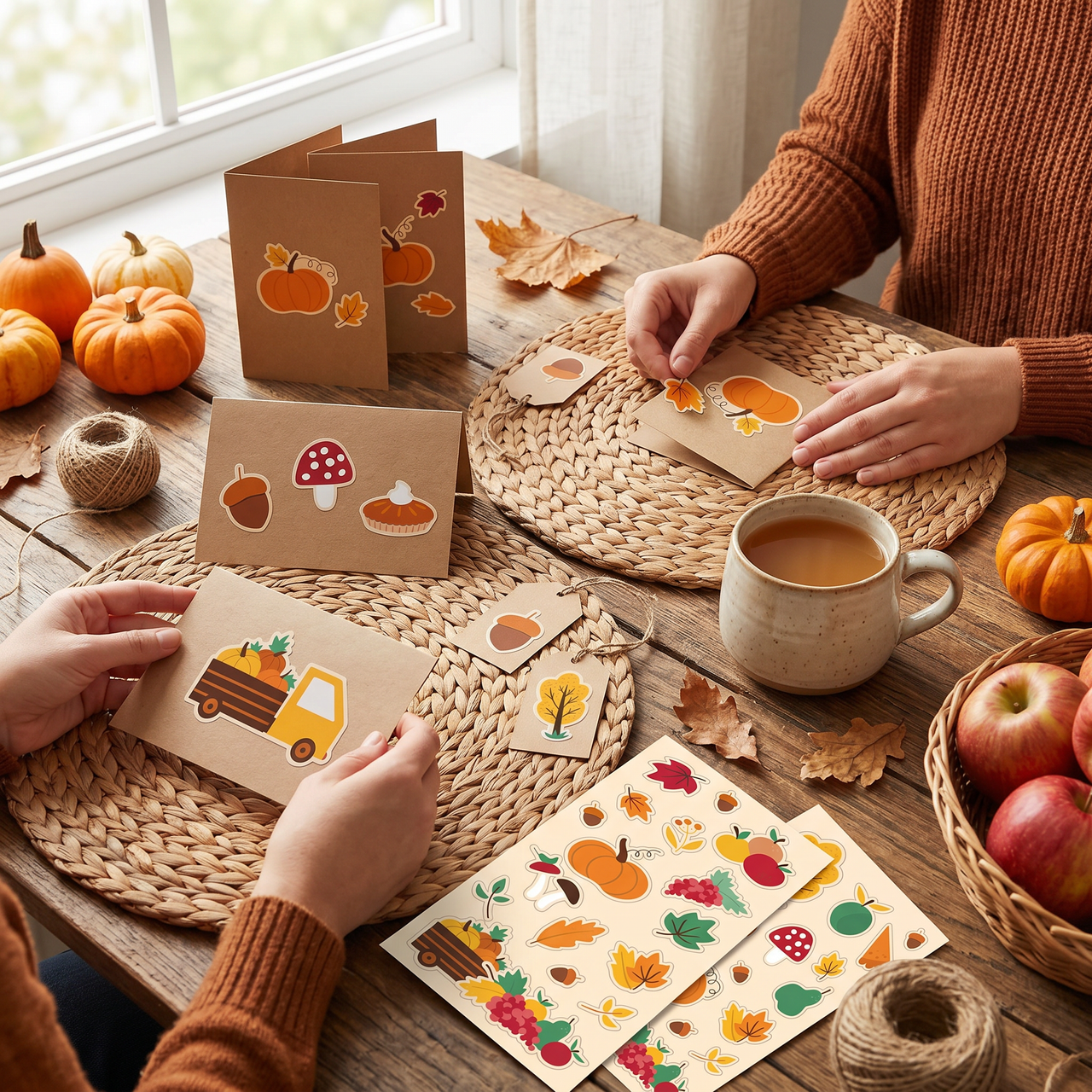 Fall Stickers (96 per Case)