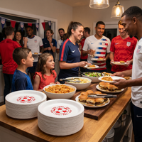 Soccer Party Dinner Plates - 9 inch (8 Count)