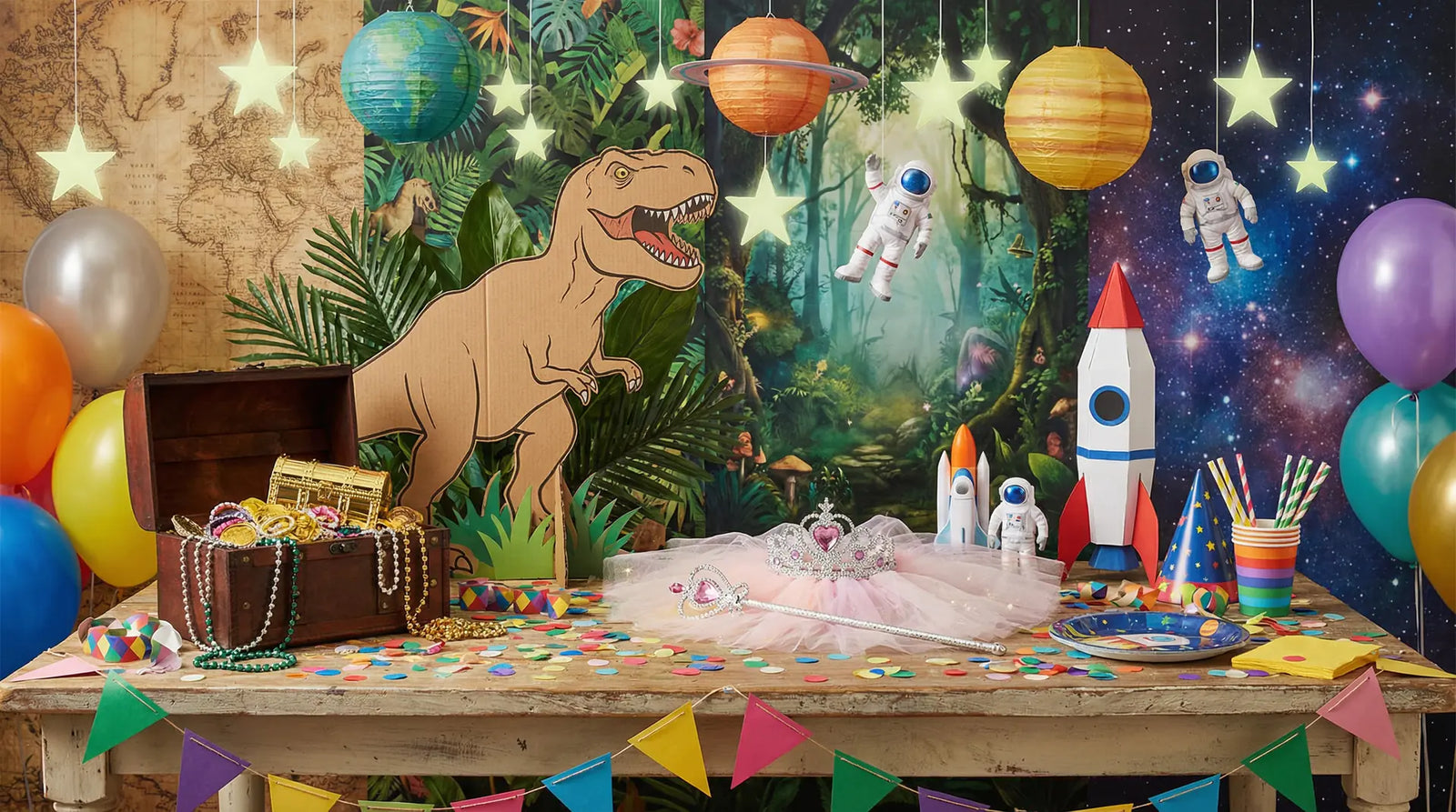 Shop our huge selection of themed party decorations.