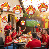 Spain Soccer Ball Cutout - 10