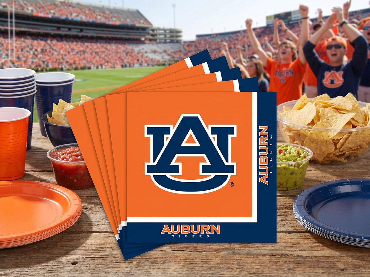 Auburn Luncheon Napkin (240 per Case)