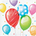 192 pc Bulk Balloon Bash Beverage Napkins - Birthday Party Supplies by Creative Converting