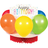 6 pc Bulk Balloon Bash Centerpieces - Birthday Party Supplies by Creative Converting