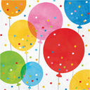 192 pc Bulk Birthday Confetti Balloons Luncheon Napkins - Birthday Party Supplies by Creative Converting