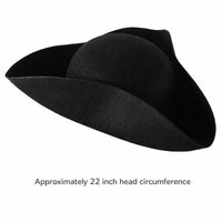 Felt Tricorn Hat