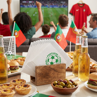 Portugal Soccer Luncheon Napkins - 16ct 2-Ply