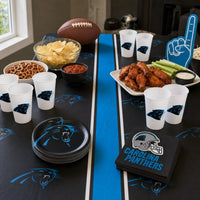 96/Case Bulk Carolina Panthers Dinner Plates