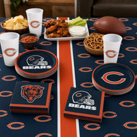 96/Case Bulk Chicago Bears Dessert Plates