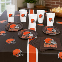 192/Case Bulk Cleveland Browns Luncheon Napkins