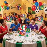 Soccer Ball 3D Centerpiece - 9.25 inch Sports Party Decor