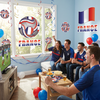 France Soccer Peel 'N Place Decals (6/sheet)