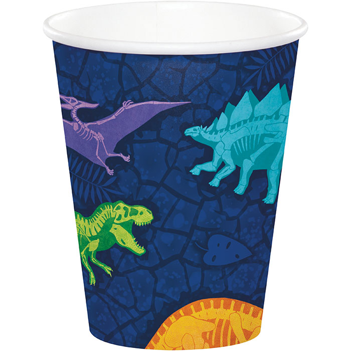 96 pc Bulk Dino Dig Paper Cups - Birthday Party Supplies by Creative Converting