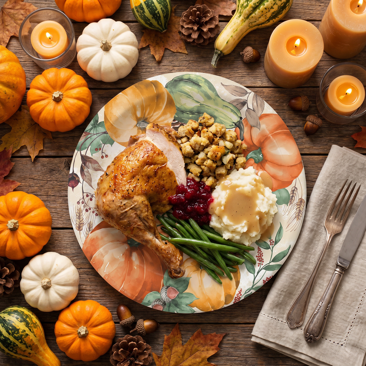 Harvest Delight Dinner Plate (96 per Case)