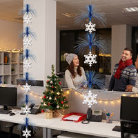 Christmas Snowflake Firework Stringer