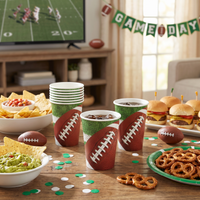 Football Party Paper Cups (96 per Case)