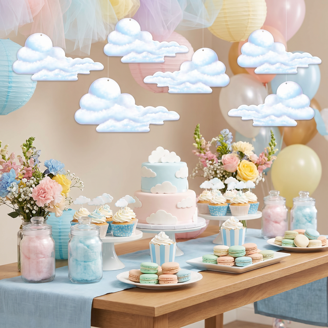 Cloud Party Cutout