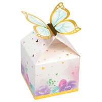 48 pc Bulk Shimmering Butterfly Favor Boxes - Birthday Party Supplies by Creative Converting