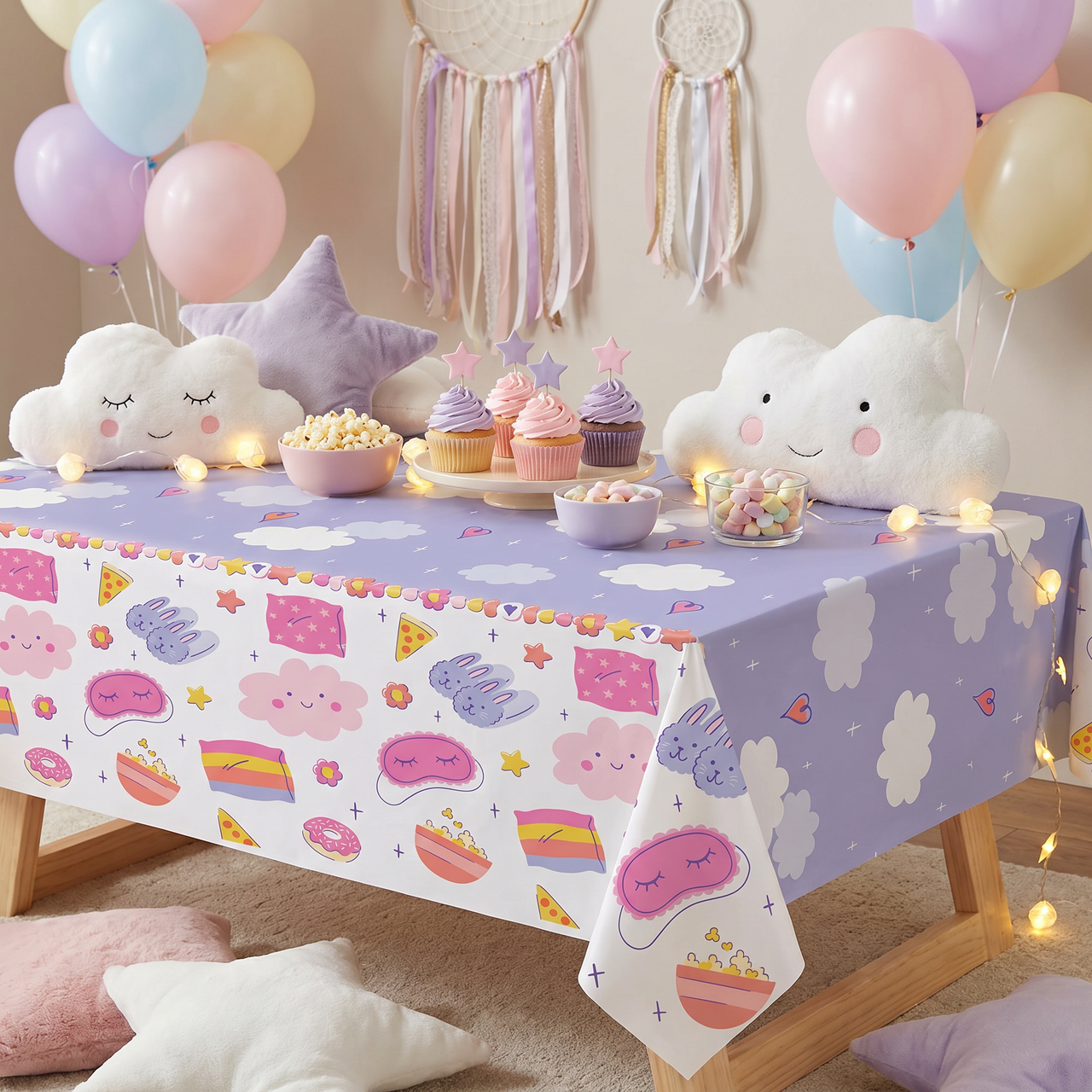 Sweet Dreams Tablecover, Paper 54" x 96" (6 per Case)