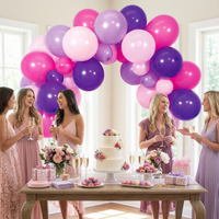 Pink and Purple Six Foot Balloon Arch Kit (6 Kits per Case)