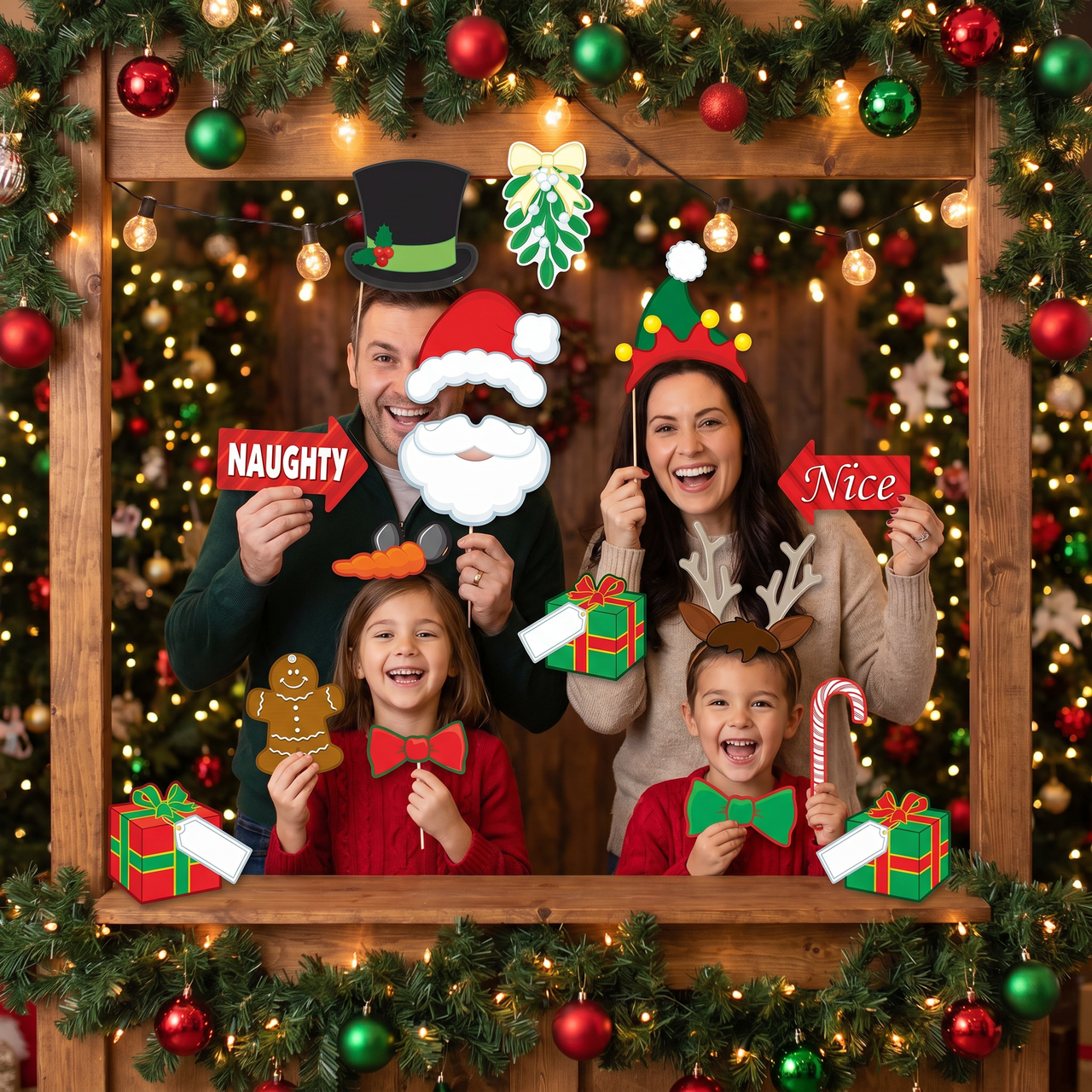 Christmas Photo Fun Signs
