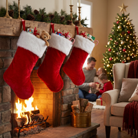 Plush Christmas Stocking