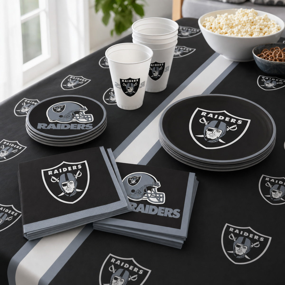 192/Case Bulk Las Vegas Raiders Luncheon Napkins