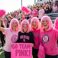 Pink Long Bob Wig - Spirit & Halloween Fun