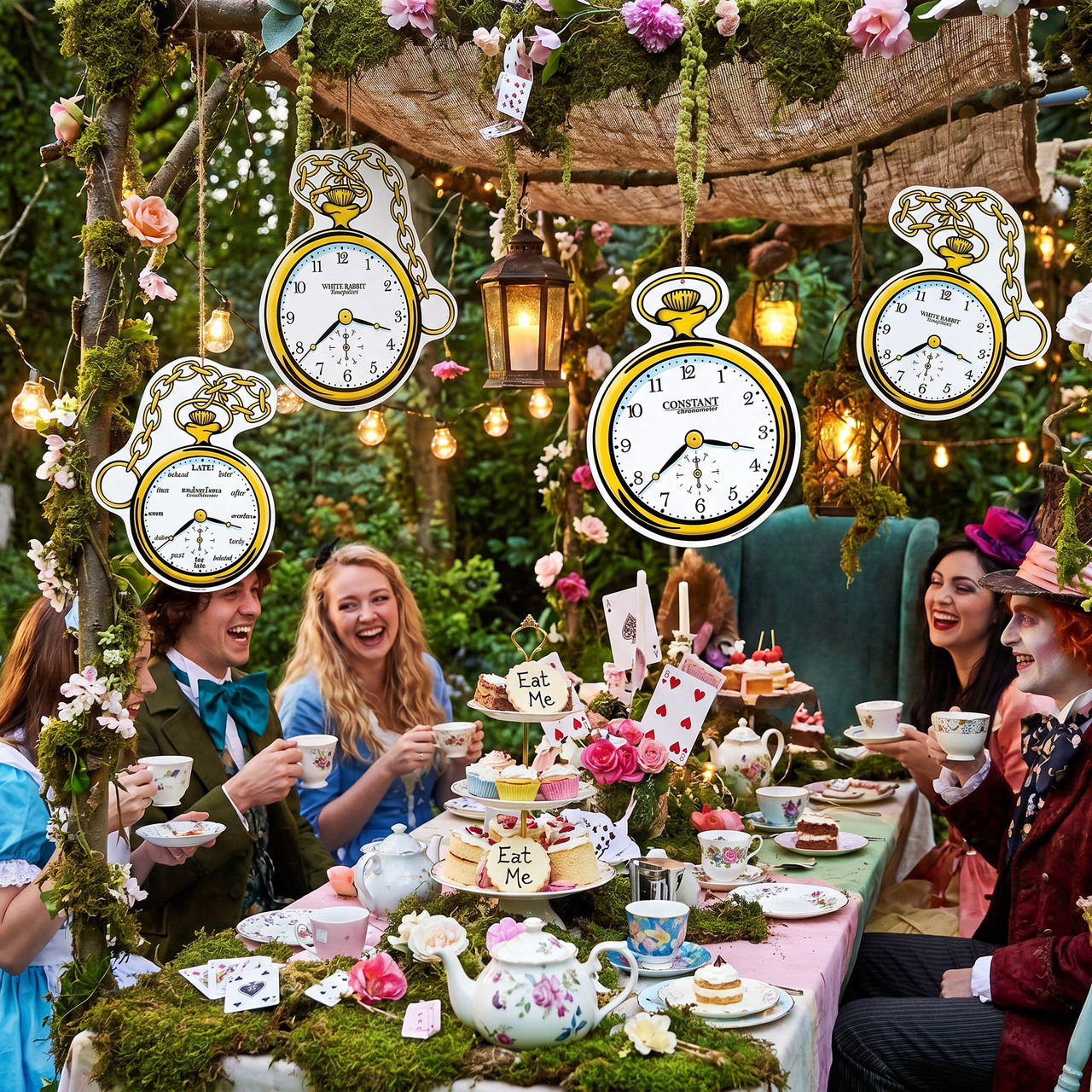 Clock Party Cutouts
